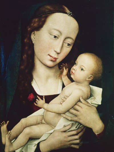 Die Jungfrau und das Kind, 1455 von Rogier van der Weyden